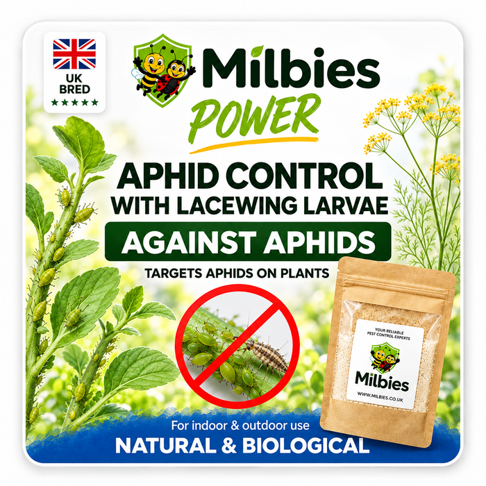 Aphid Control with Lacewing Larvae