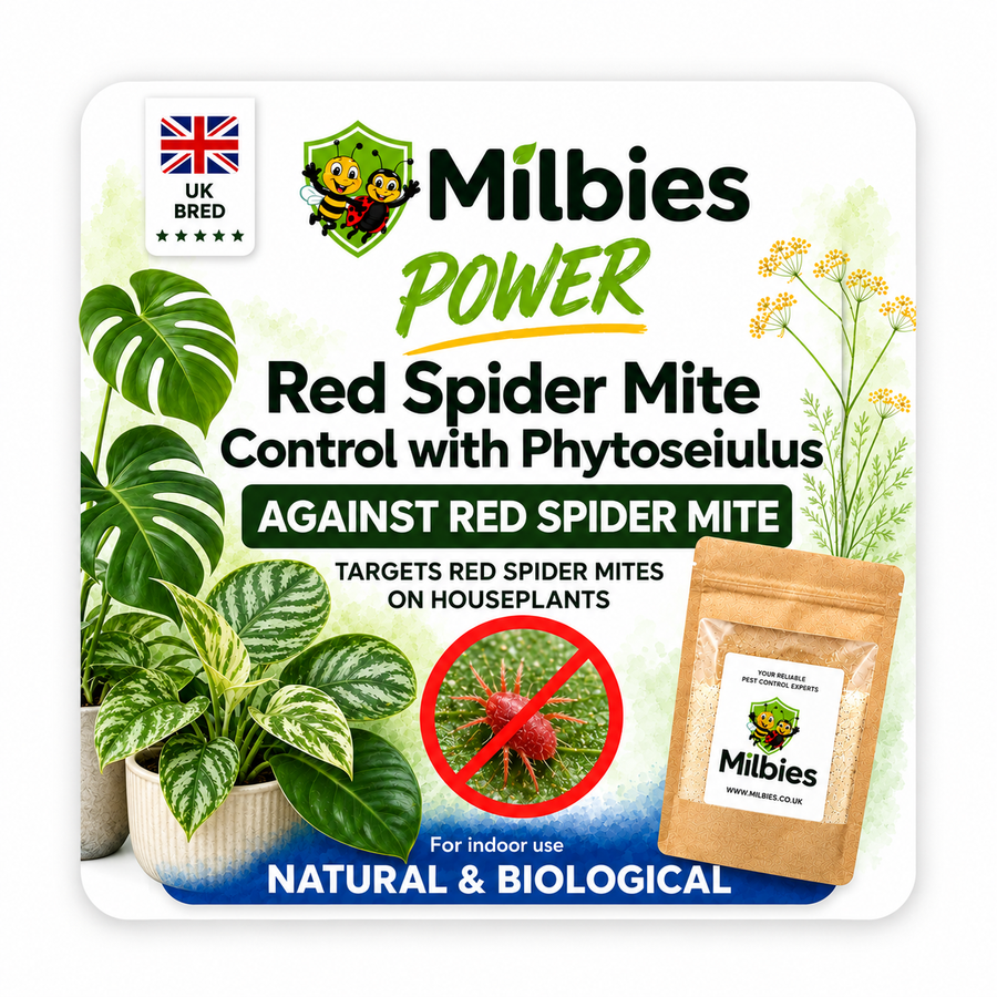 Red Spider Mite Control with Phytoseiulus